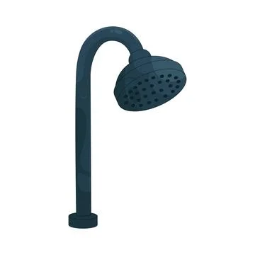 Illustration of shower Ilustración de archivo