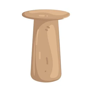 Illustration of side table Stock Illustration