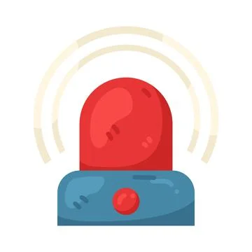 Illustration of siren Stock Illustration