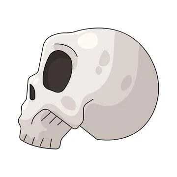 Illustration of skull Stock Illustration