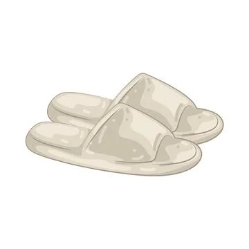 Illustration of Slippers Stock Illustration