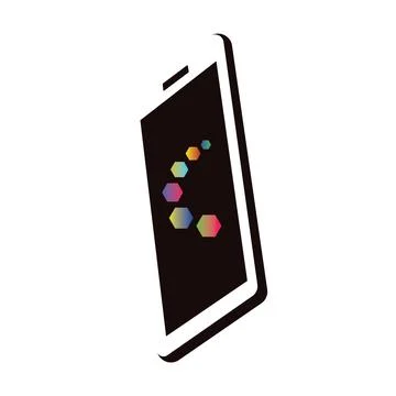 Illustration of smart  phone vector design on a white background Stock Illustration