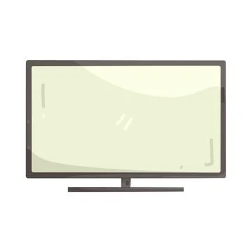 Illustration of smart TV Stock-Illustration
