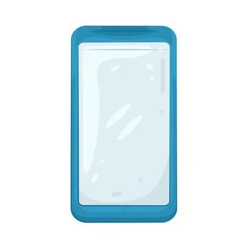 Illustration of smartphone Illustrazione stock