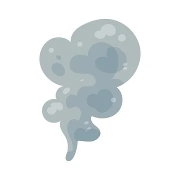 Illustration of smoke Stock Illustration