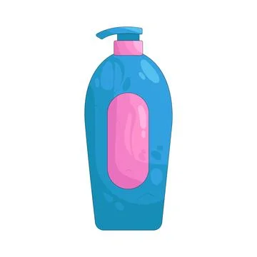 Illustration of soap bottle Stock Illustration