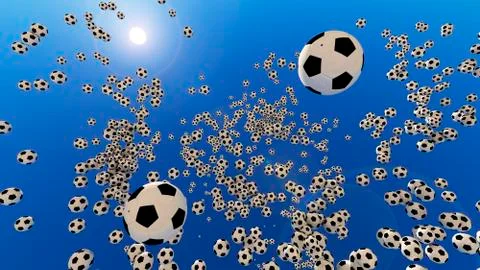 Illustration of soccer concept Stock Illustration