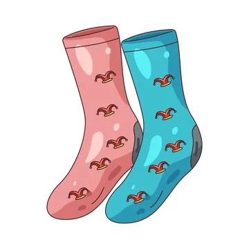 Illustration of sock Stock Illustration