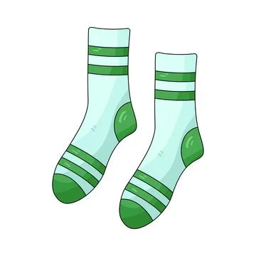 Illustration of Socks Stock Illustration