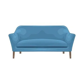 Illustration of sofa Stock Illustration