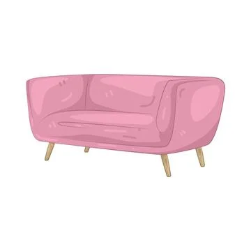 Illustration of sofa Stock Illustration