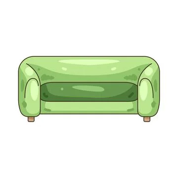 Illustration of sofa Stock Illustration