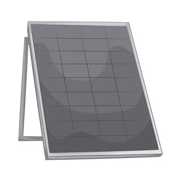 Illustration of solar panel Stock Illustration