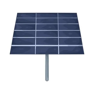 Illustration of solar panel Stock Illustration