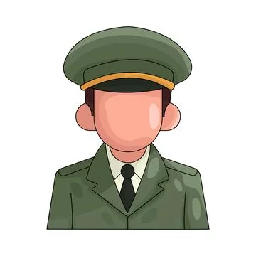 Illustration of soldier Stock Illustration