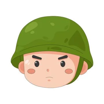 Illustration of soldier Ilustração Stock