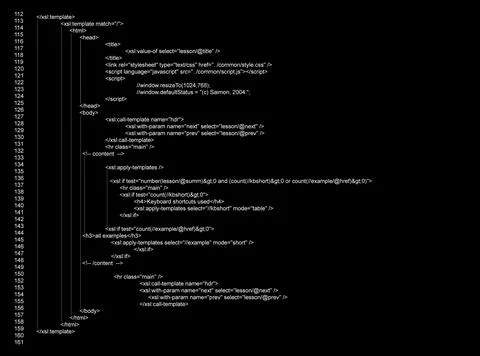 Illustration of source code written in programming language Stockfoto's