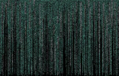 Illustration of source code written in programming language Foto stock