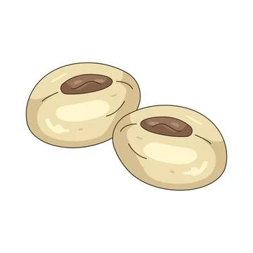 Illustration of Soybean Illustrazione stock