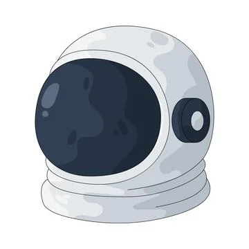 Illustration of space helmet Иллюстрация
