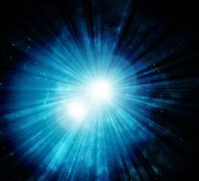 Illustration of space with multiple stars Stock Illustration