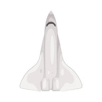 Illustration of Spaceship Stock Illustration