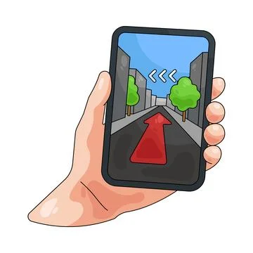 Illustration of Spatial Mapping Иллюстрация