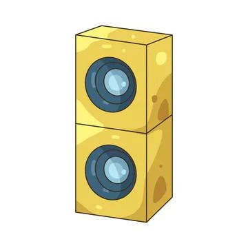 Illustration of speaker Stock Illustration