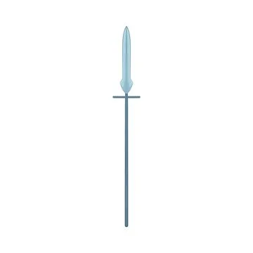 Illustration of spear Stock Illustration