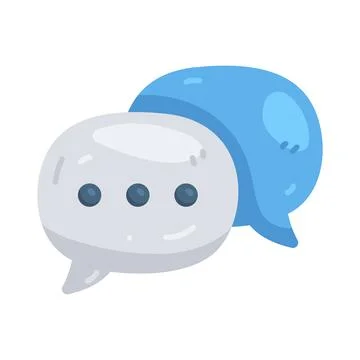 Illustration of speech bubble Stock Illustration