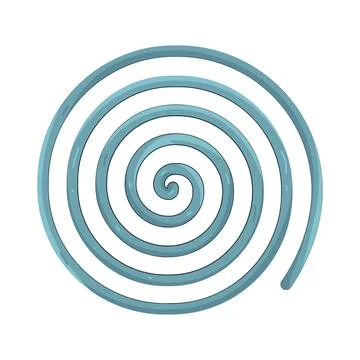 Illustration of spiral circle Stock Illustration