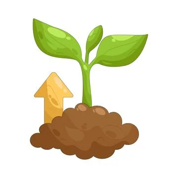 Illustration of Sprout Stock Illustration