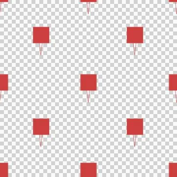 Illustration of square speech bubble icon in red Stock Photos