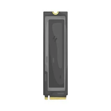 Illustration of SSD Stock Illustration