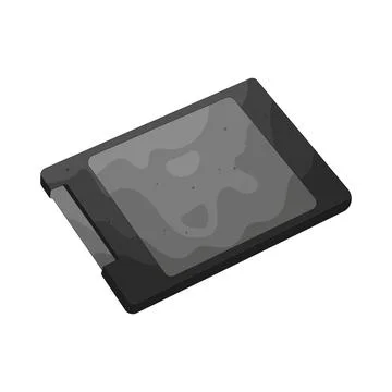 Illustration of SSD Stock Illustration