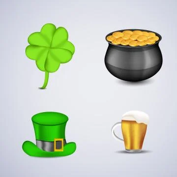 Illustration of St. Patricks Day background Stock Illustration