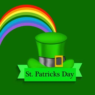 Illustration of St. Patricks Day background Ilustración de archivo