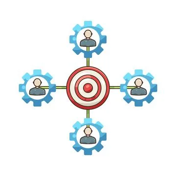 Illustration of stakeholder Stock Illustration