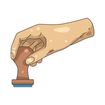 Illustration of stamp Ilustração Stock
