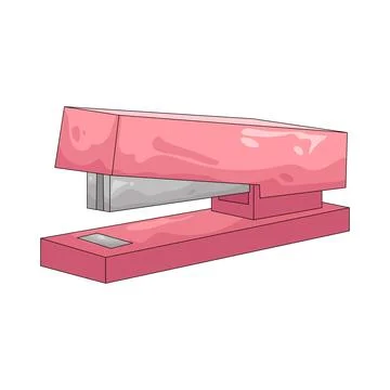 Illustration of stapler Stockillustratie