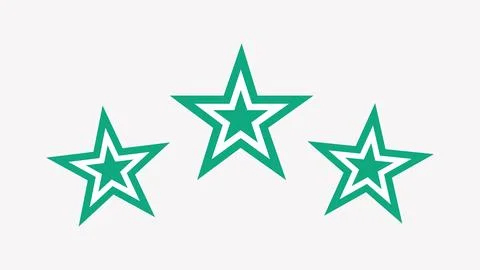 Illustration star Illustrazione stock