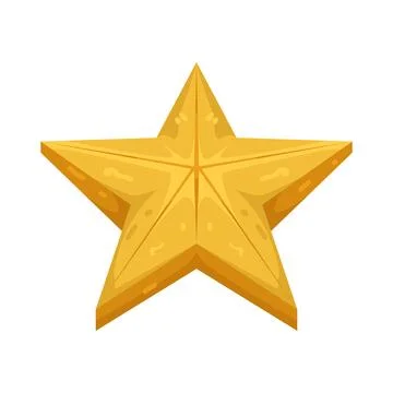 Illustration of star Stock Illustration