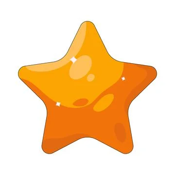 Illustration of star Stock Illustration