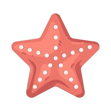 Illustration of starfish Stock Illustration