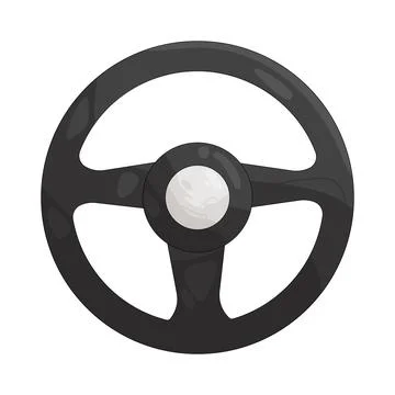 Illustration of steering wheel Stock Illustration