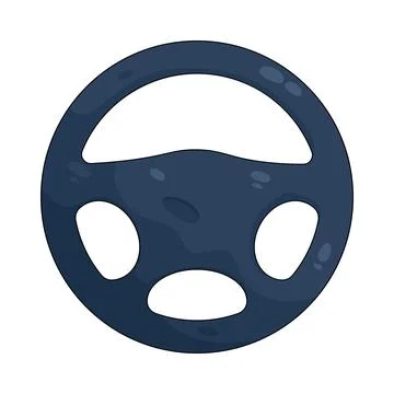 Illustration of steering wheel Stock Illustration