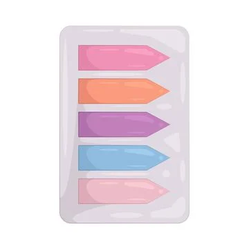 Illustration of sticky note Stock Illustration
