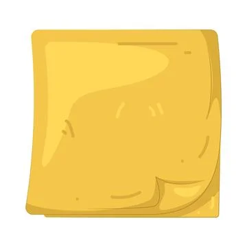 Illustration of sticky note Stock Illustration