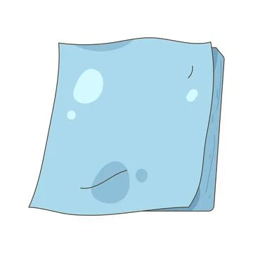Illustration of sticky note Stock Illustration