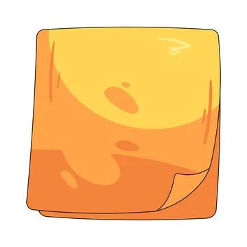 Illustration of sticky note Stock Illustration